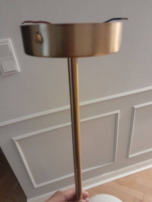 Lampa wisząca, 2 szklane kule