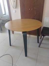 Mesa de jantar de 100 cms em madeira - Portimão