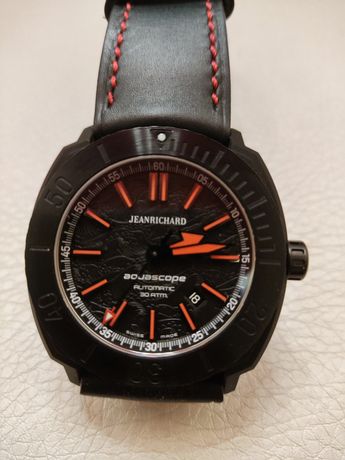 Часы JeanRichard Aquascope Hokusai Black Limited Special Edition
