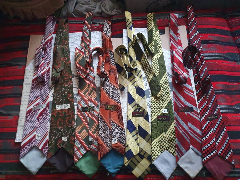 Komplet krawatów PRL