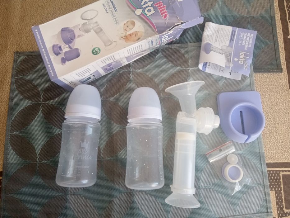 Laktator ręczny brak butelki