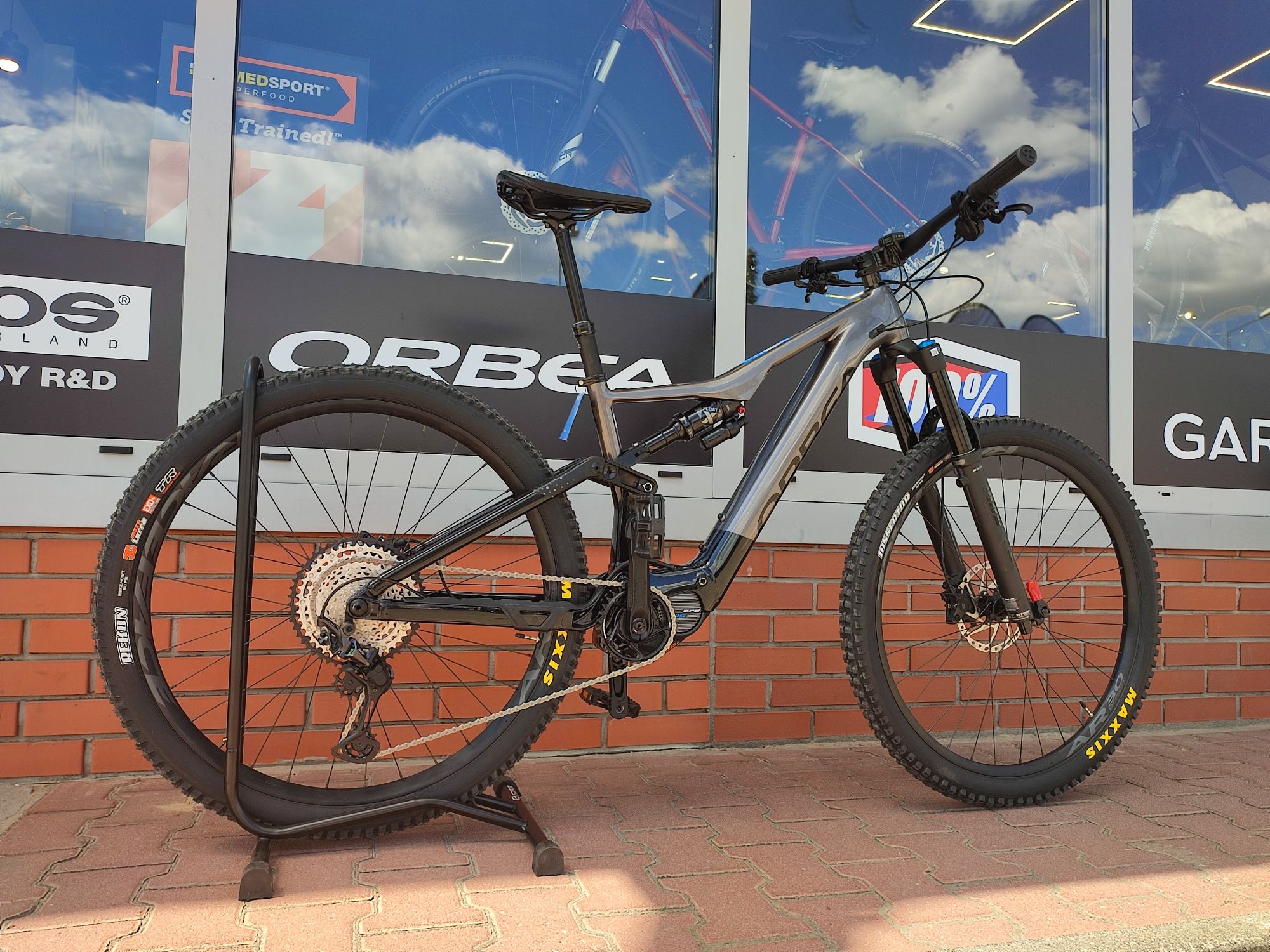 Nowy rower elektryczny Orbea Rise H15,enduro,Shimano Steps,fox,Poznań