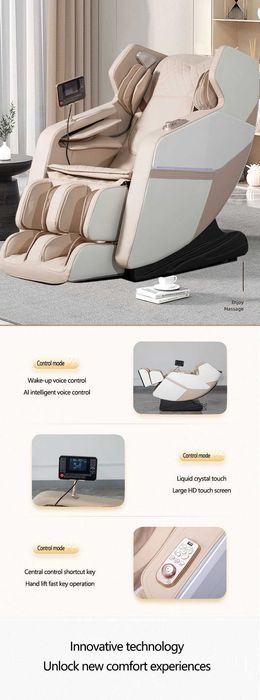 Fotel masujący VELRO K5, funkcja SL-TRACK ! RATY 0%, salon sprzedaży