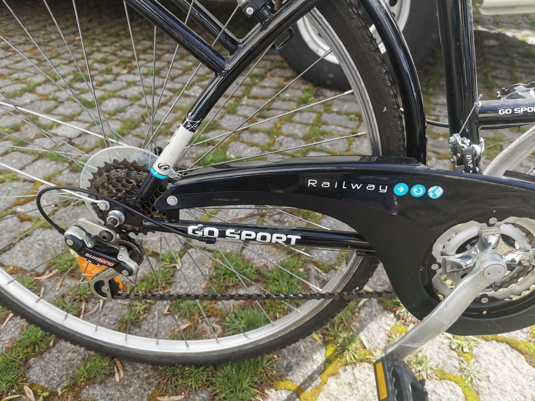 Bicicleta de senhora de passeio