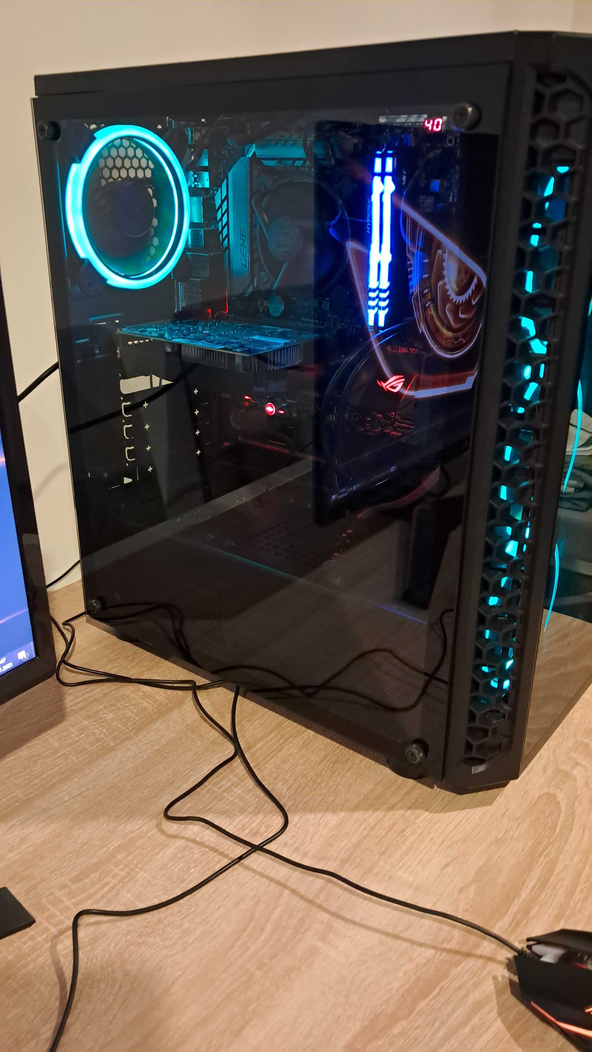 Zestaw Do Gier i5 4x3.3GHz/GTX1050-4GB/Ram-24GB/SSD+1TB/LG 24' LED IPS