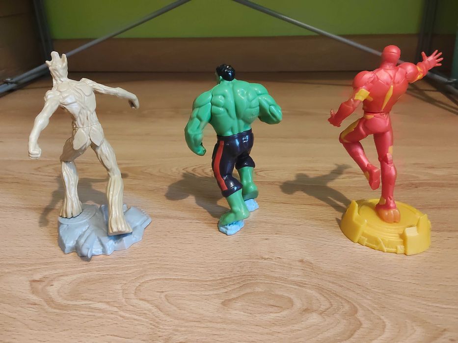 Groot, Hulk e Iron Man