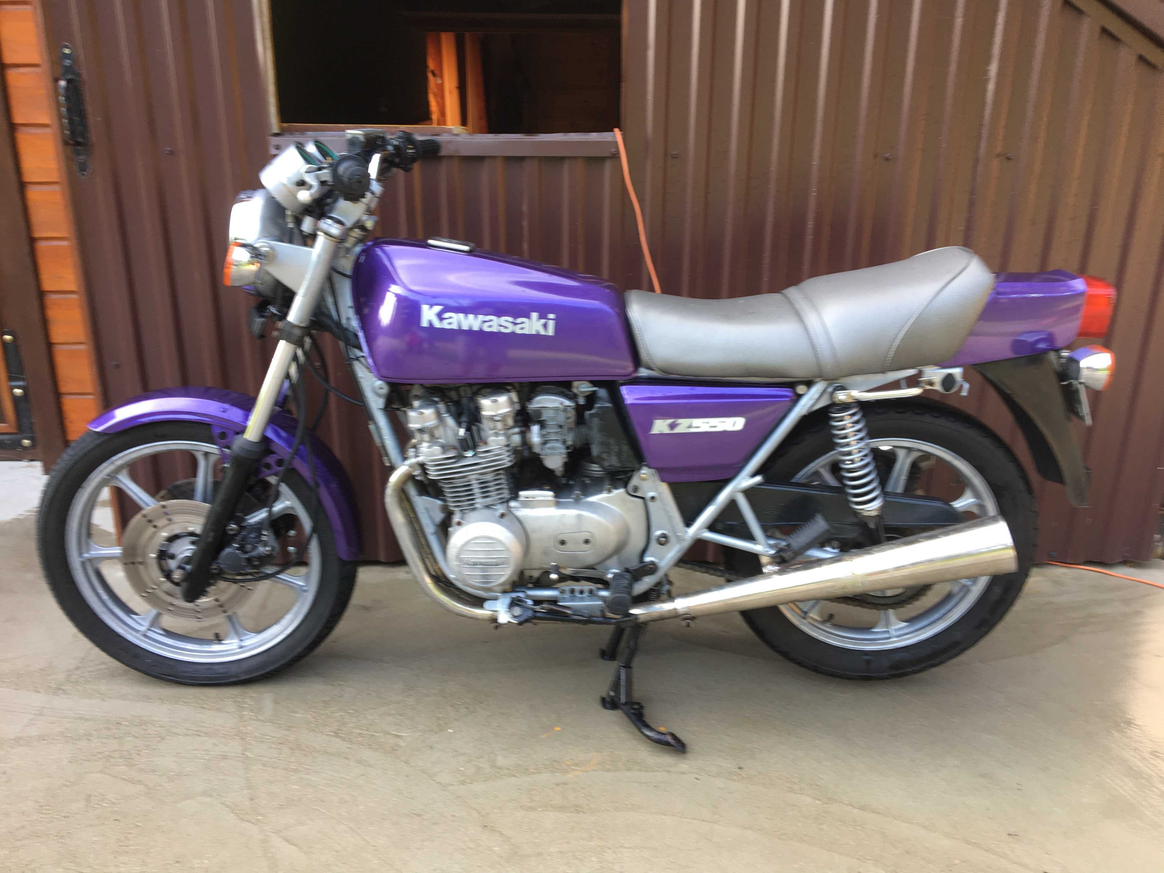 Kawasaki KZ 550 - Zamienię na przyczepkę