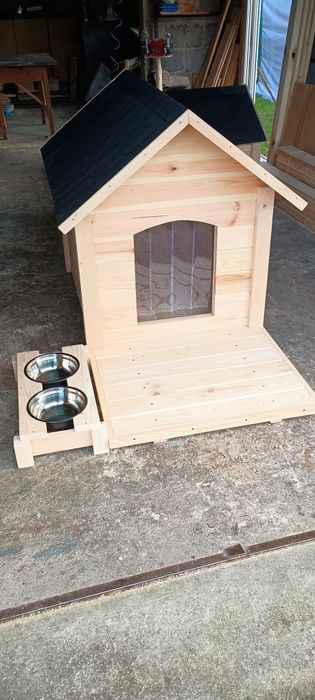 Podstawa do misek dla psa miski w komplecie o średnicy 22cm