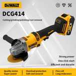 Болгарка безщіткова Dewalt DCG 414 18-20v круг 150мм