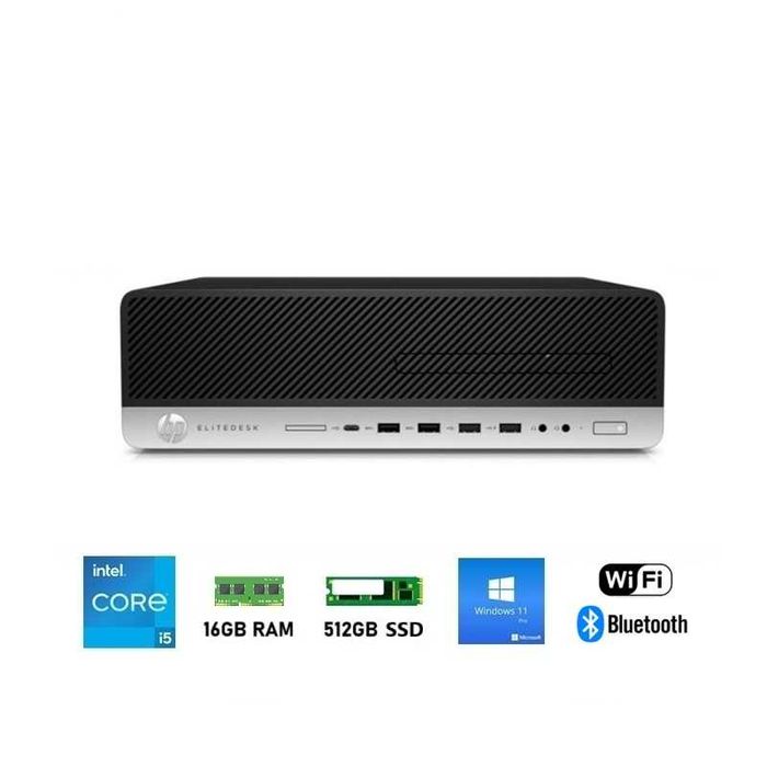 HP EliteDesk 800 G3 SFF | i5-7500 3.4GHz | 16GB | 512GB SSD | Garantia