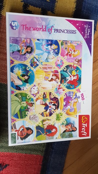 Piękne Puzzle Księżniczki Disneya 100 elementow