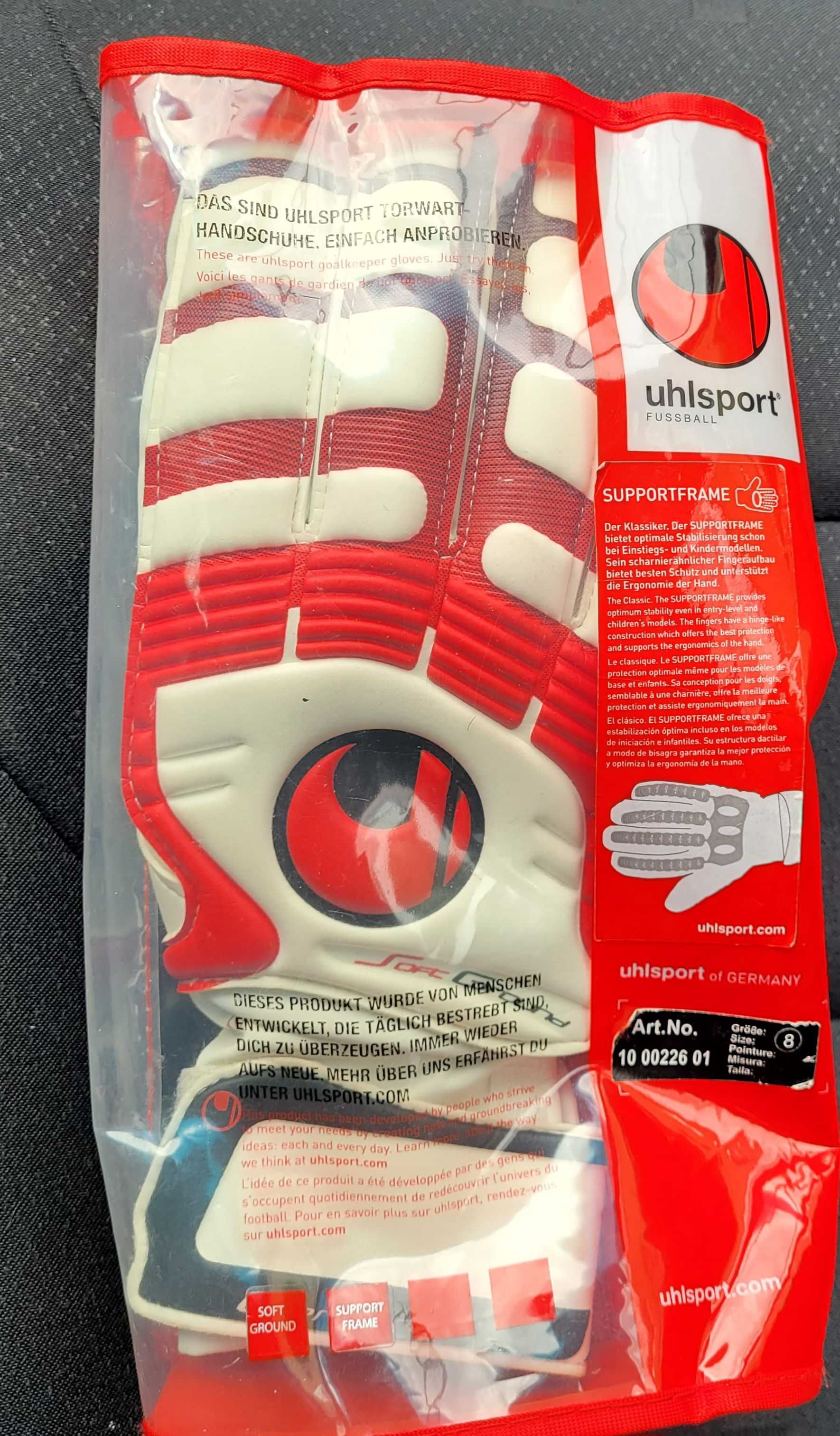 Rękawice bramkarskie uhlsport