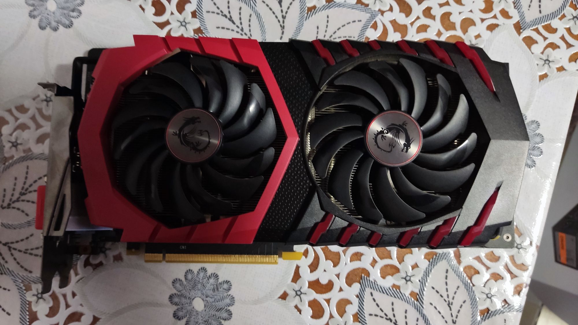 Видеокарта MSI GTX 1060 Gaming X