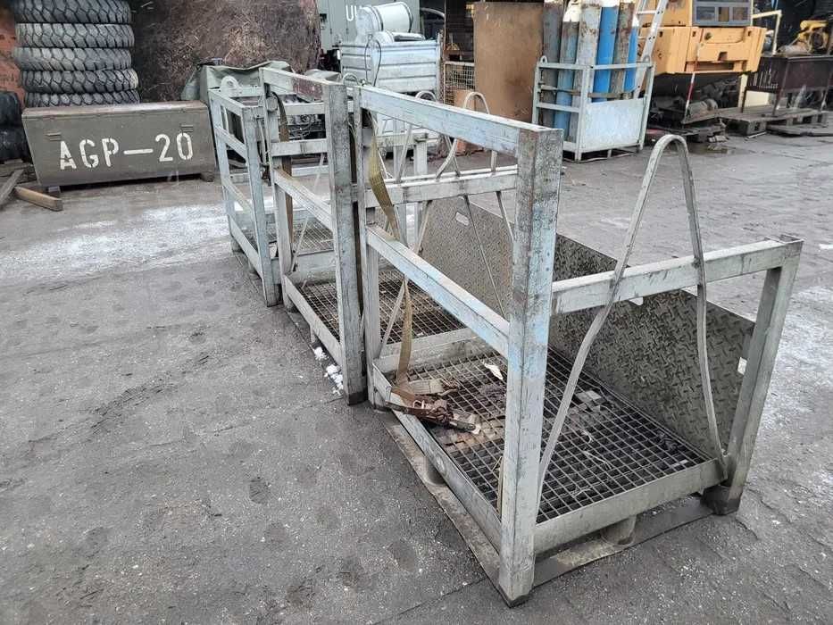 Pojemnik, paleta, kontener, kosz na butle do gazów technicznych