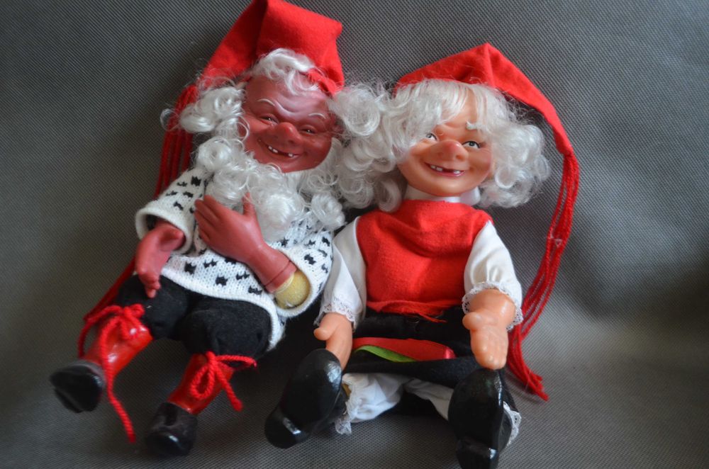 skandynawskie skrzaty świąteczne ozdoby