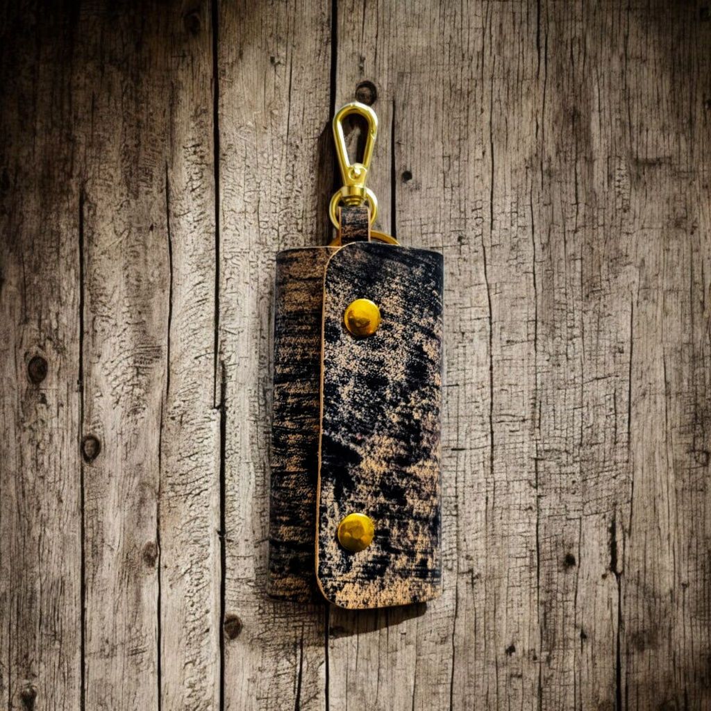 Etui na klucze HANDMADE skóra naturalna
