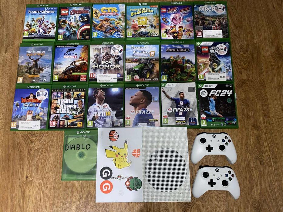 Xbox One S 2 pady + 20 gier okazja !!! Zobacz!!