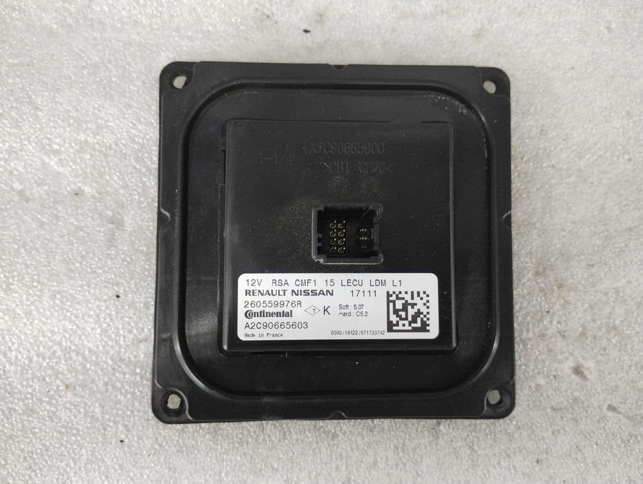 Moduł przetwornica LED Renault Megane IV