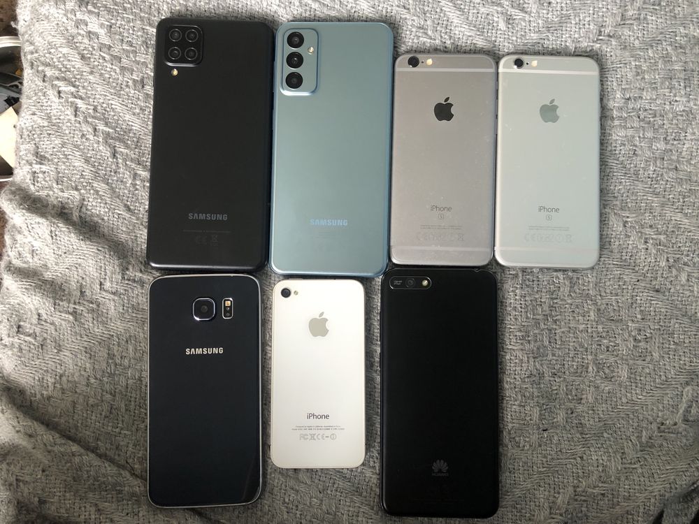 Używane telefony Samsung, iPhone, Huawei