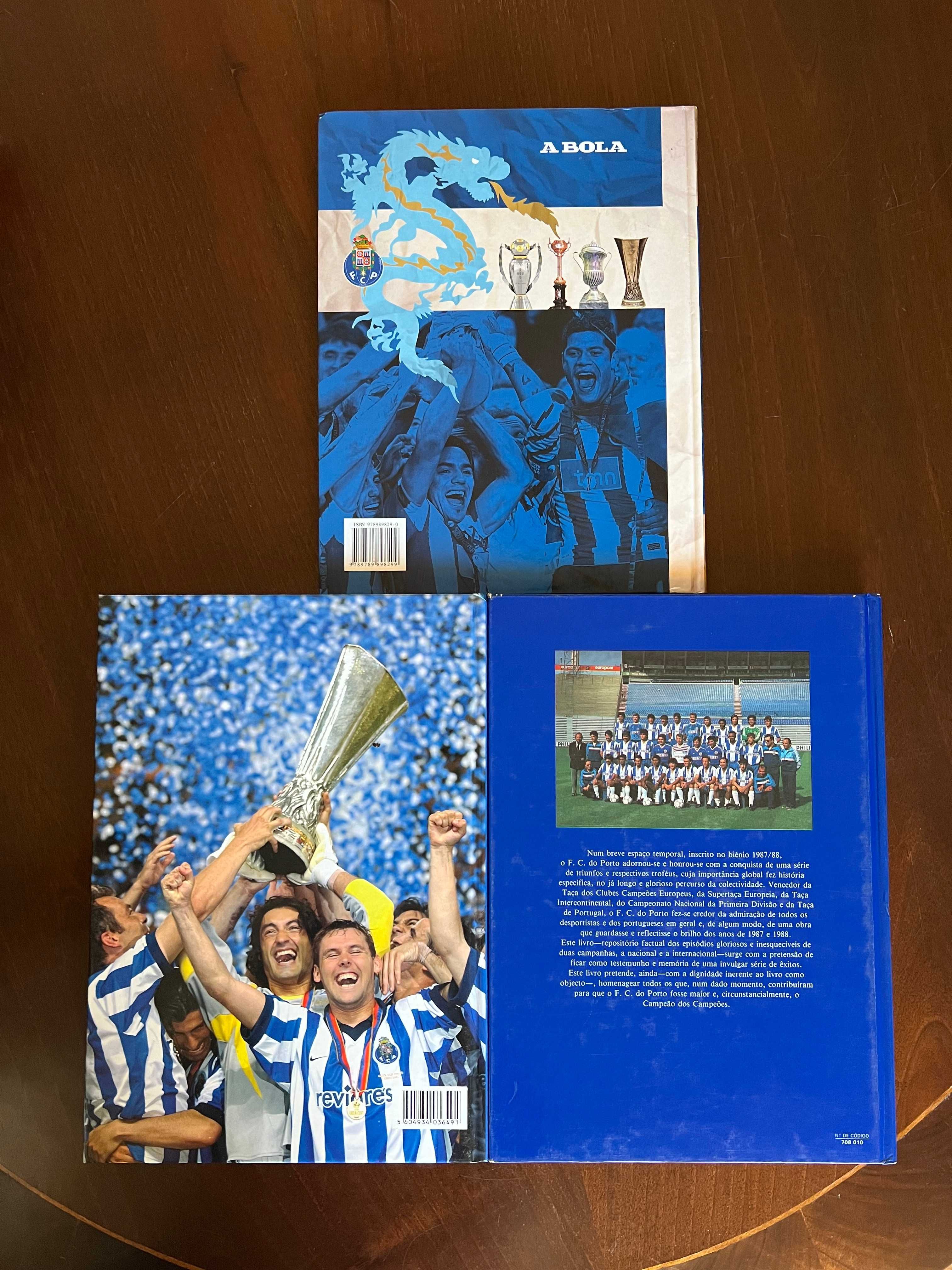 F. C. Porto - Conjunto de livros - Futebol