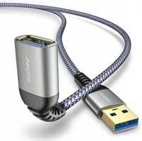 Przedłużacz USB AINOPE 3 Metry (2 Sztuki) Szary