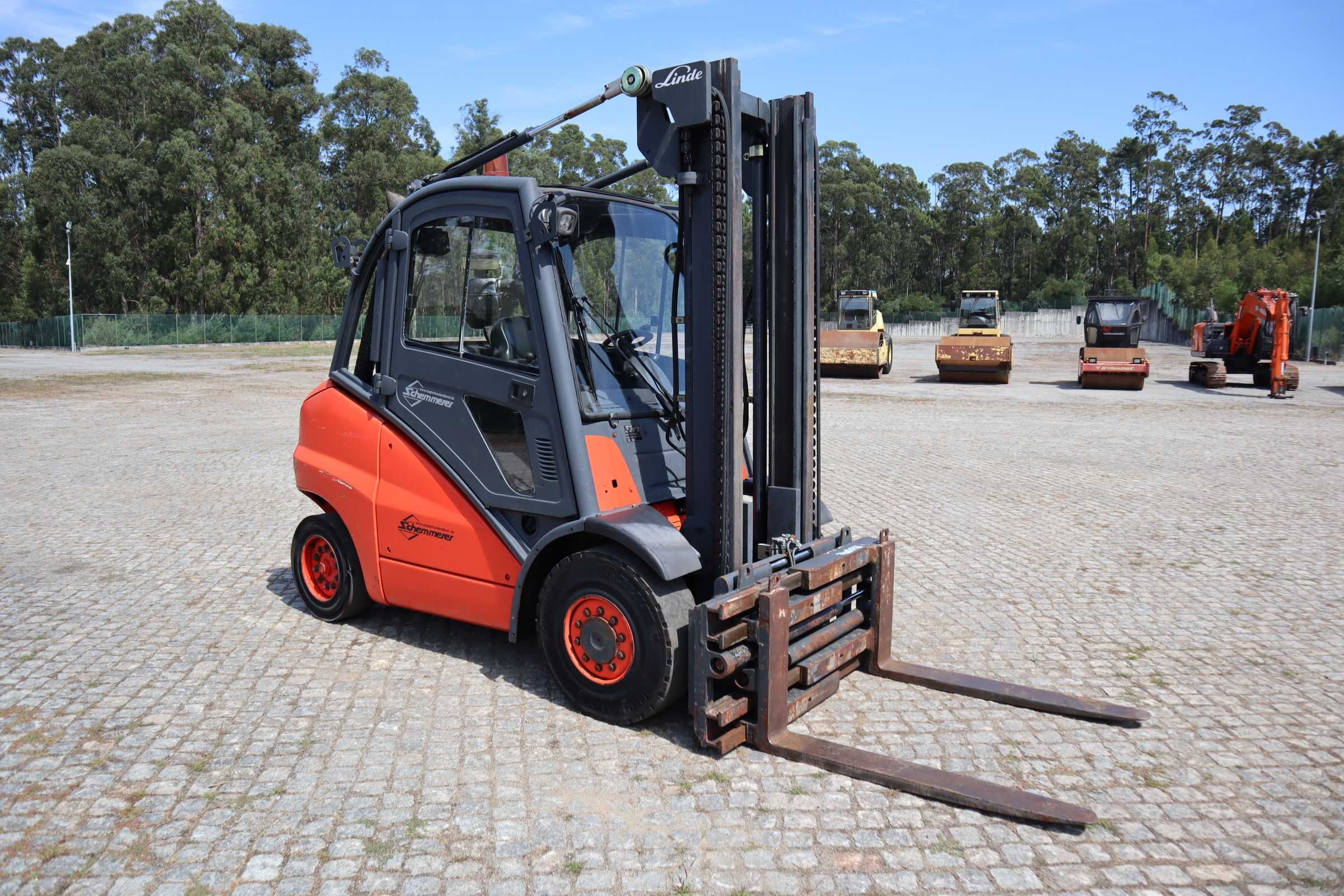 2005 Linde H50D 5000 Kg Empilhador Diesel