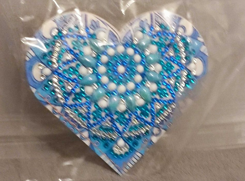 Zakładka na róg do książki haft diamentowy