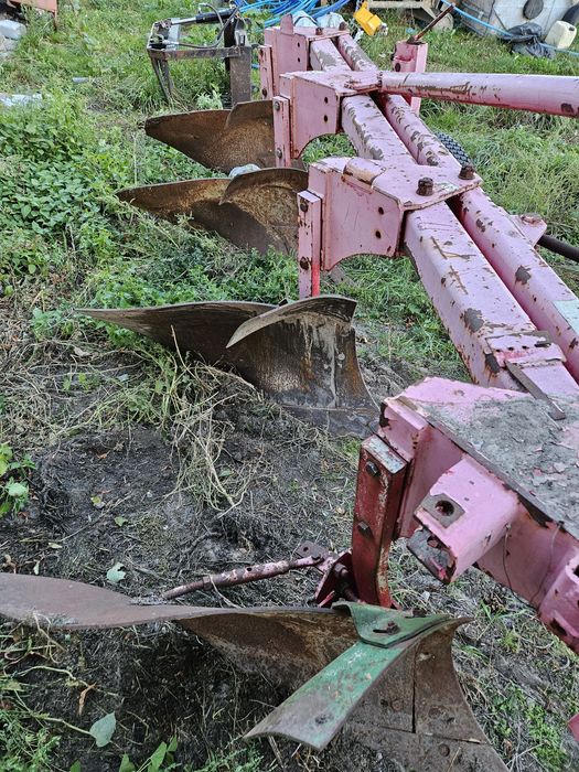 Pług 4 skiby XXL Tur Vario Unia Grudziądz podwójna rama
