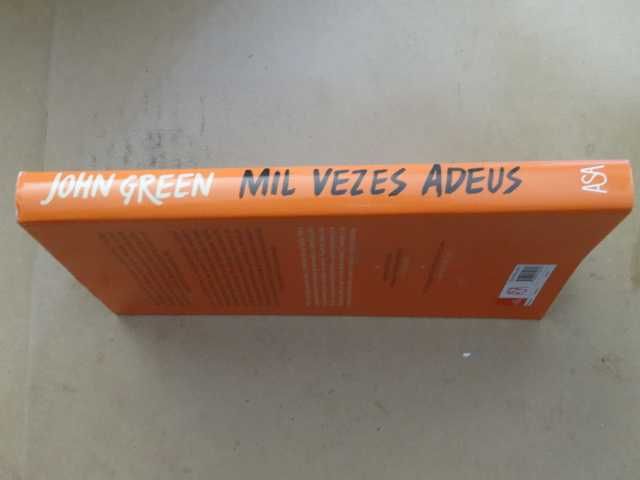 Mil Vezes Adeus de John Green - 1ª Edição