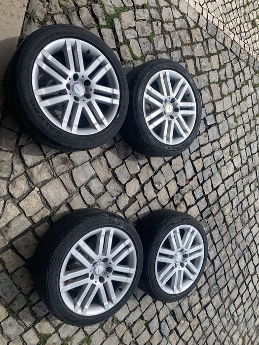 Jantes Mercedes 17 com pneus