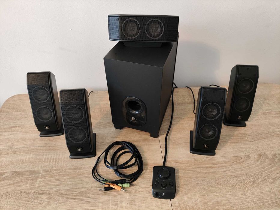 Logitech X-540 głośniki komputerowe 5.1 moc 140W