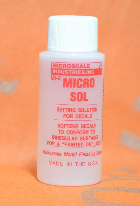 Жидкость для фиксации декалей на моделях  Microsol MI-2 Microscale