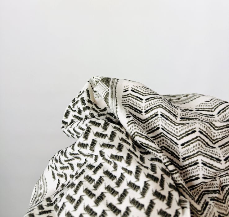 Bluzka boho bez rękawów w geometryczne wzory XS 34 Bik Bok