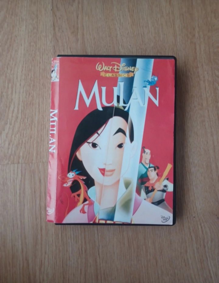 Płyta film Mulan kolekcjonerska dla dzieci edukacyjny lata 90te hit
