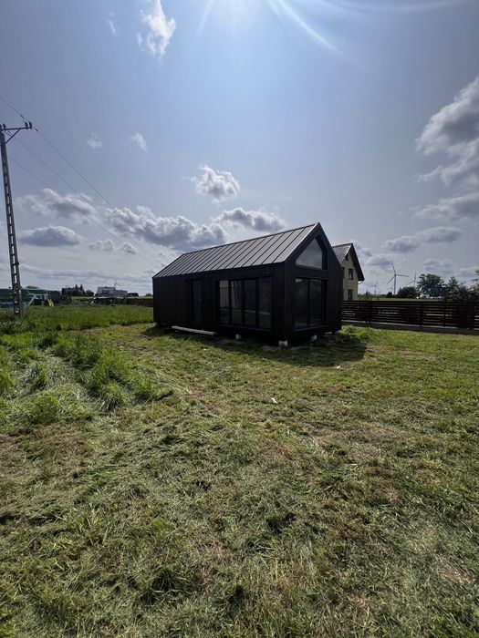 Działka budowlana 800m2 z domkiem Gnieżdżewo