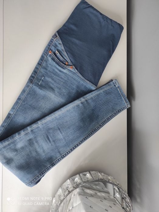 Spodnie ciążowe H&M super skinny r. S