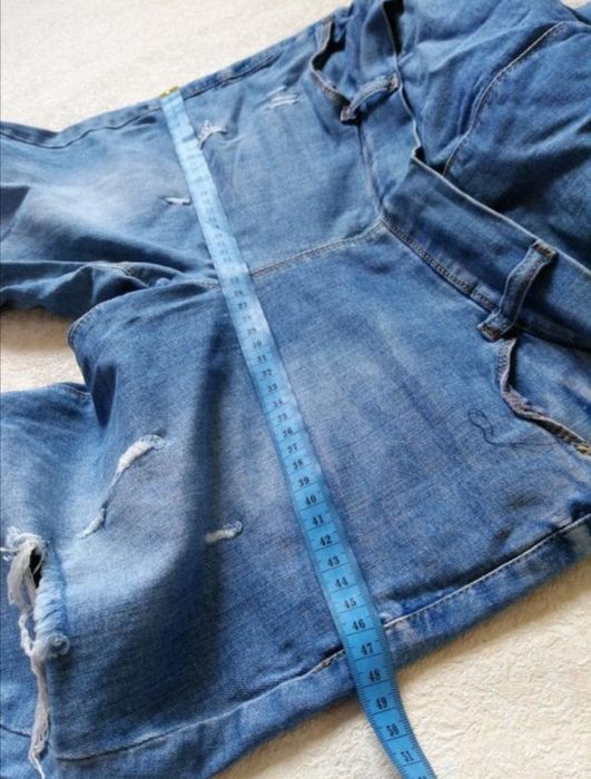 Джинсовий комбінезон для вагітних джинси