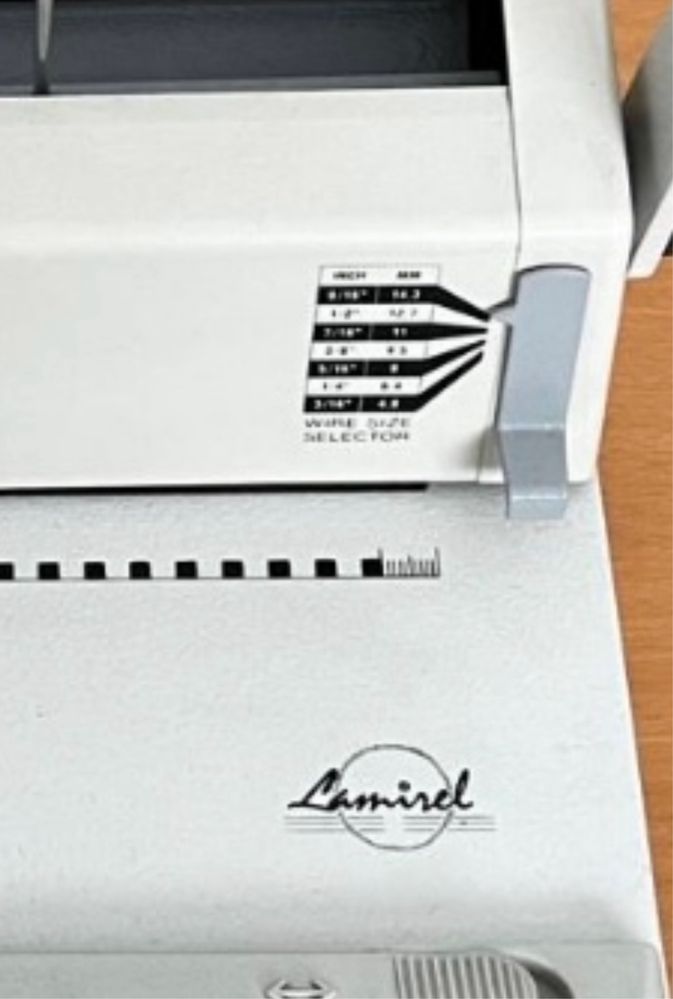 Maquina de encadernação