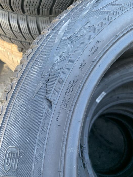 Шини 235/55 R19 пара Nokian 2022p зима 7,6мм
