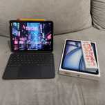 Apple Ipad Air 11 M2 128GB WIFI Klawiatura Logitech Apple Pencil Pro
