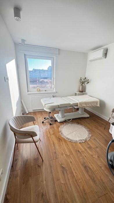 Fotel kosmetyczny leżanka Azurro