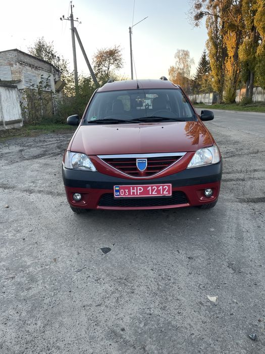 Дачія Логан МСV 2008р,7 місць, кліма