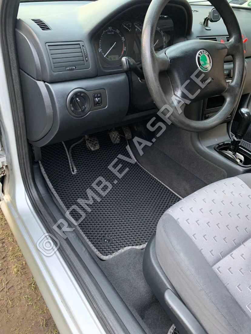 ‼️ПОДАРУНОК EVA коврики Skoda Fabia Octavia Rapid Kodiaq Karoq Superb