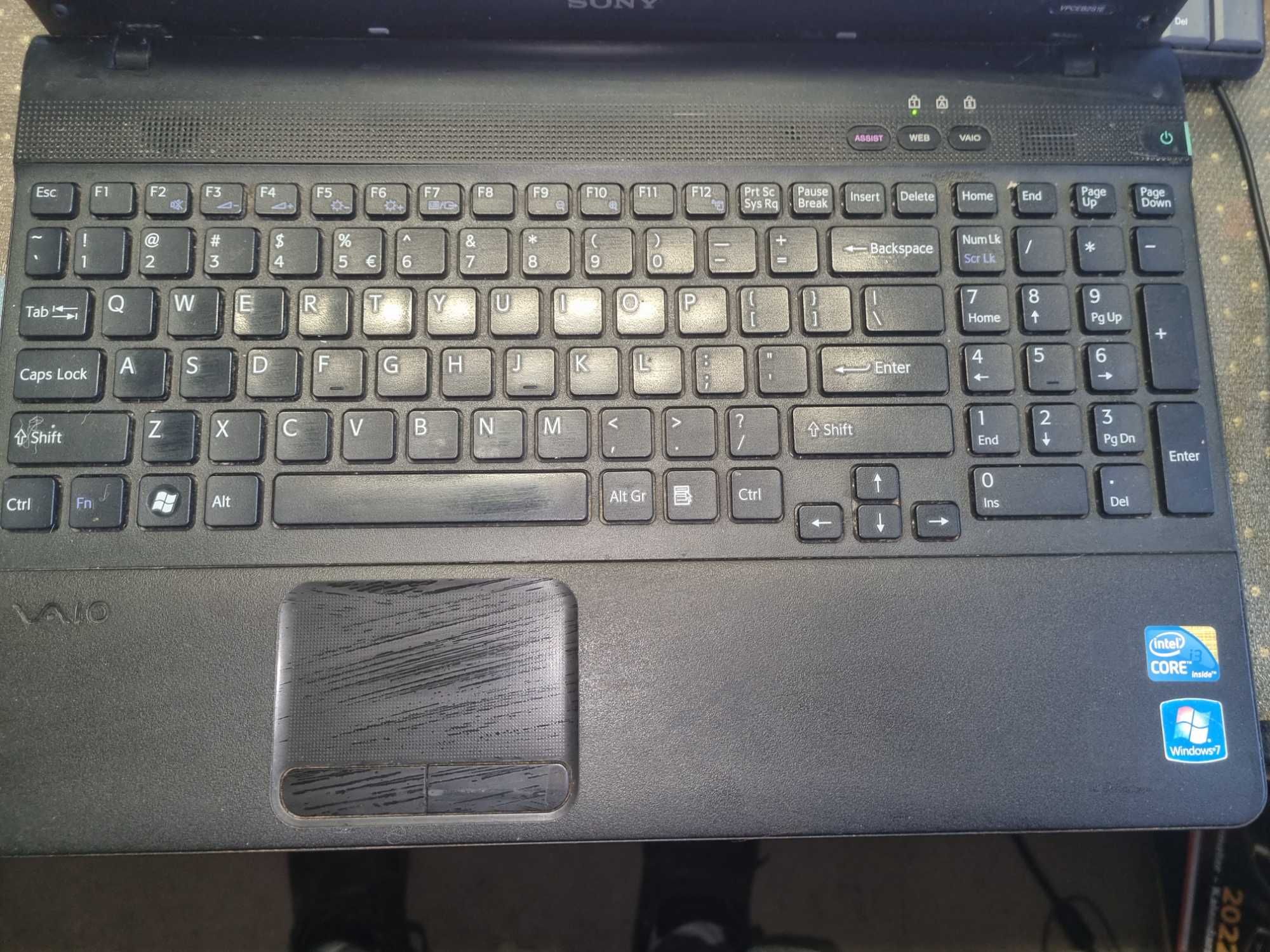 Laptop sony vaio