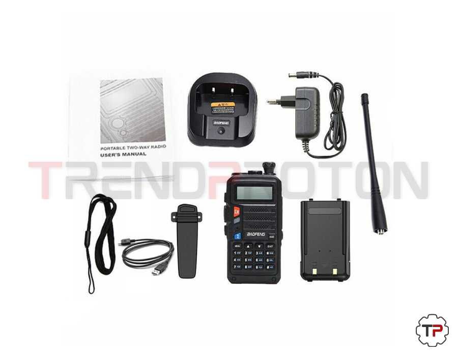 Rádio BAOFENG UV-5R PLUS