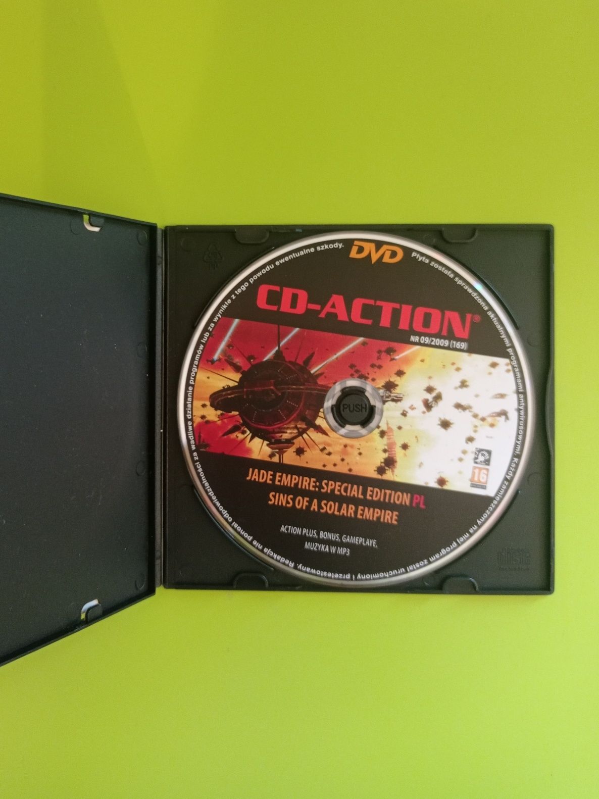 CD-ACTION (169) Płyta DVD z grami - 2 Pełne Wersje Gier PC