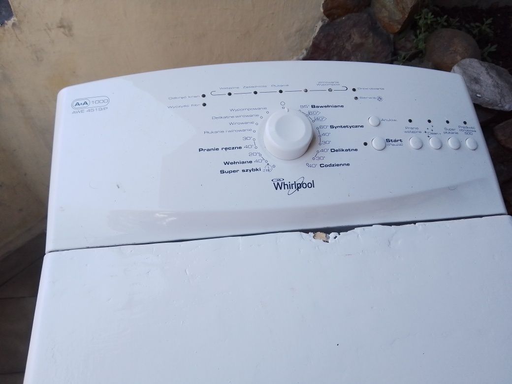 Pralka Whirlpool Awe4519/P na części