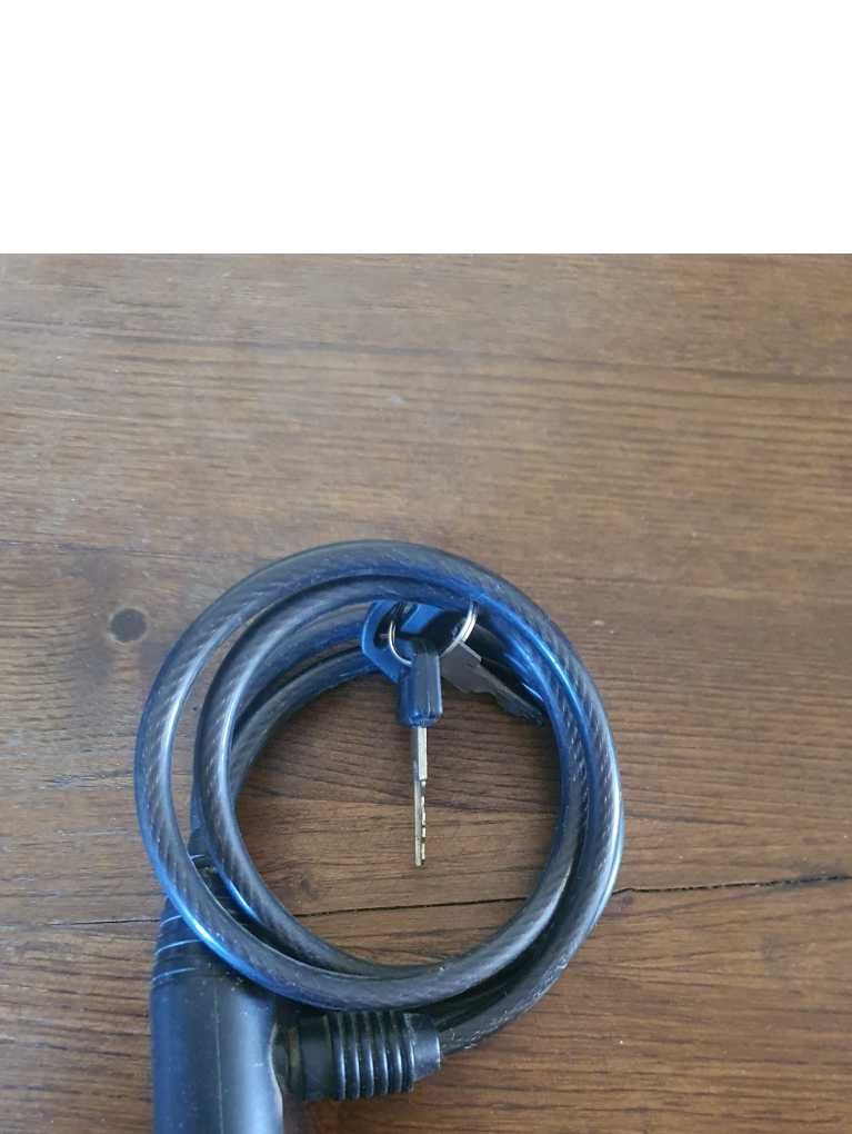 cadeado preto em segunda mão bom para bicicletas