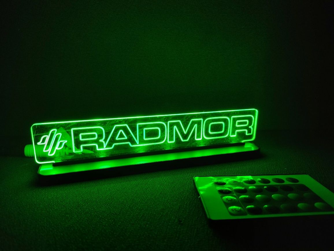 Radmor, logo lampka led