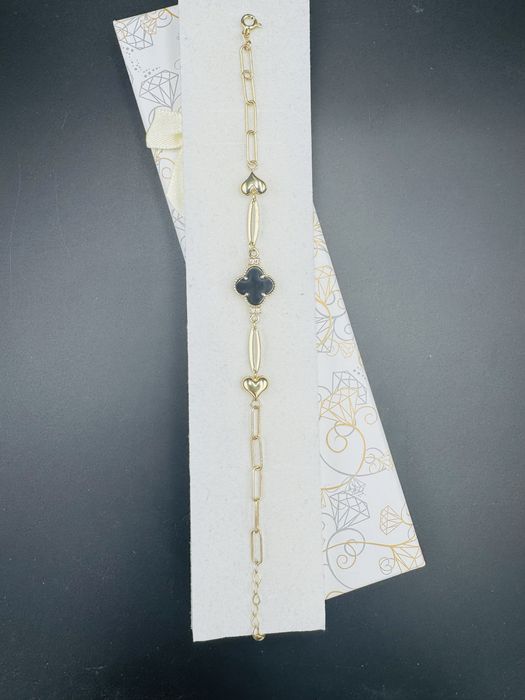 Nowa zlota bransoletka proba 585 waga 4,79g